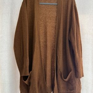 Pink Clover Brown Women's Cardigan